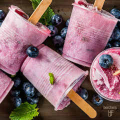 Açaí-Kokos-Popsicles