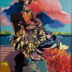UNLIMITED I 2012  EITEMPERA 95 x 79 cm