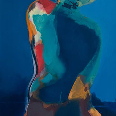 GUTEN MORGEN  2014  EITEMPERA 80 x 50 cm 