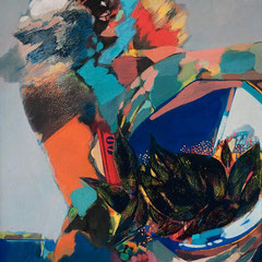 UNLIMITED II 2012  EITEMPERA 90 x 60 cm
