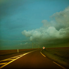 On the road again/ Photographie digital color, Cotentin 