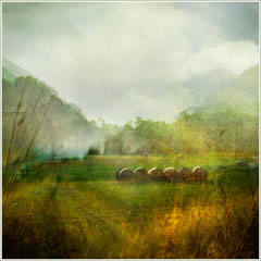 Un air de montagne/  Digital color Landscape Acceptée Salon Catalan 
