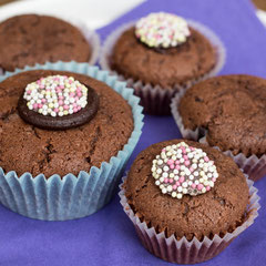 Schokoladenmuffins - Rezepte für Kinderparty und Kindergeburtstag