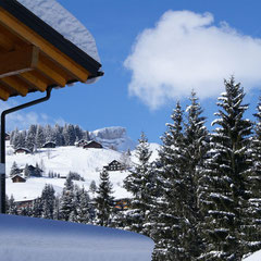 Ferienwohnungen Hilbrand, Hirschegg, Kleinwalsertal – winter view