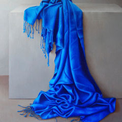 Invierno, Oil on canvas mounted on panel, 24 x 35 inches. 