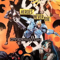 HOMAGE TO OVERWATCH  40x60cm