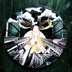 URBAN ROMANTIC Round Illustration 29cm