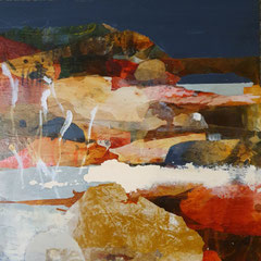 50 x 50 cm auf Malplatte