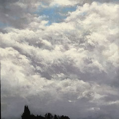 21 Every cloud has a silver lining F8  税込価格\440,000　 油絵 