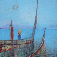 petite fille - 34 x 40 cm