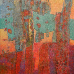 dialogue des andes 33 x 41 cm