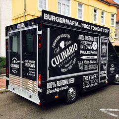 Burger, Hamburger, Food Truck, Hersteller, Zufriedene Kunden, Lecker, Helmig Verkaufsfahrzeuge