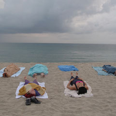Meditación en la playa