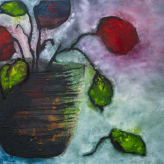 Sommer vergeht 80x100 Acryl auf Leinwand