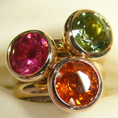 Ringset Gelbgold