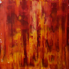 Study in red - oil on canvas - 50 x 50 - EUR 400