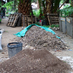 Atelier de composte du Huerto Roma Verde