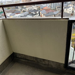 マンション共有部分の清掃前