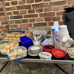 Das mitgebrachte Buffet