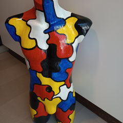 Herentorso red-yellow-blue € 165