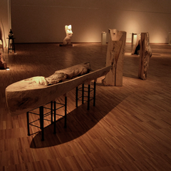 「boat in age」2010 -40周年記念彫刻村展- 岐阜県美術館 一般展示室