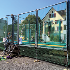 Trampolinanlage