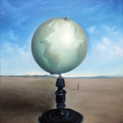 Worlds Apart(18x24 Oil on Canvas)