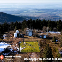 Hessenschau Instagram (Gipfelplateau Kleiner Feldberg)