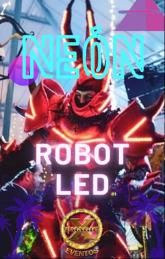 contratar un robot led en chiclana