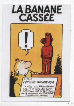 Revisite du fétiche par Frank Margerin pour une sérigraphie.