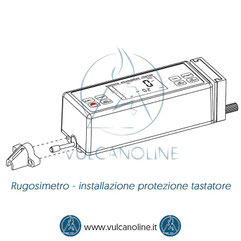 Rugosimetro come si usa - installazione protezione tastatore