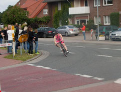 ... Katrin rasant unterwegs