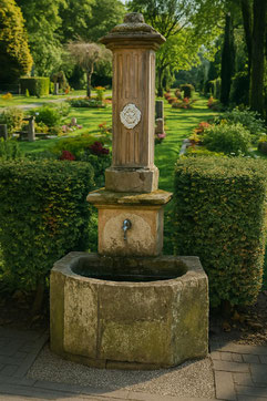 Wasserstelle am Friedhof