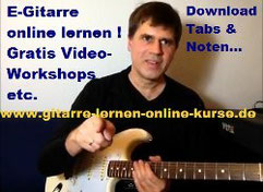 E-Gitarre online lernen