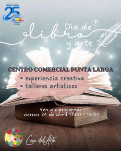 Experiencia creativa y talleres artísticos con la Casa del Arte de Güímar de 17:00h a 19:00h - Viernes 24 de abril de 2026 en el Centro Comercial Punta Larga
