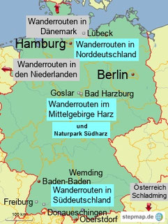 Bild: Wanderungen in Deutschland