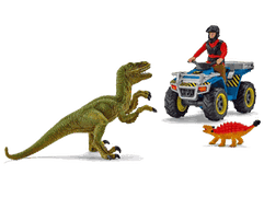 Schleich Dinosaurier Flucht auf Quad 41466.