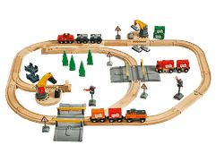Brio Güterbahnhofset 75-teilig