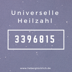 Universelle Heilzahl Heilzahlen Zahlenreihe nach Grigori Grabovoi