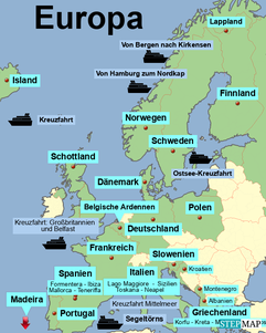 Karte Europa