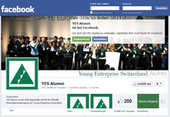 Facebookseite YES Alumni
