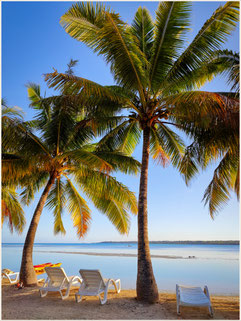 Aitutaki, Cook Islands, Aitutaki Lagoon, Ootu Beach, Aitutaki Village, Südsee, Südseeinsel