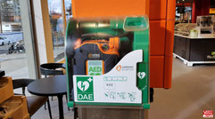 Défibrillateur installé au Franprix Vélizy.