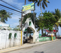 Entrée du marché de pêcheurs de Las Terrenas