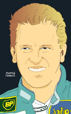 Mauricio Gugelmin by Muneta & Cerracín