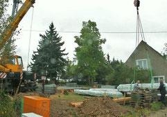 Blockhausbau im Land Brandenburg
