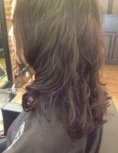 Digital perm in NYC mid town.