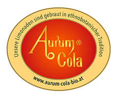 Aurum Cola Logo hergestellt in ethnobotanischer Tradition