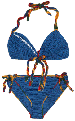 Cómo tejer un bikini básico a crochet