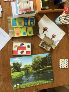 Combinatie spel en creatief